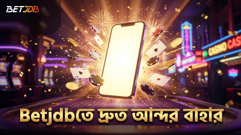 Betjdb প্লাটফর্মে আন্দর বাহার দ্রুততার সাথে খেলা সম্ভব
