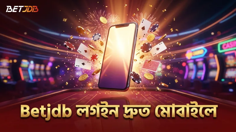 Betjdb লগইন প্রক্রিয়া মোবাইলে দ্রুত সম্পন্ন করুন