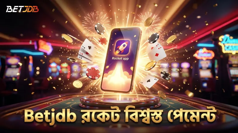 Betjdb রকেট ওয়ালেট ব্যবহারে পেমেন্ট প্রক্রিয়া সহজ ও নির্ভরযোগ্য।
