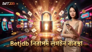 Betjdb নিরাপদ লগইন ব্যবস্থা দিয়ে তথ্য সুরক্ষা নিশ্চিত করে