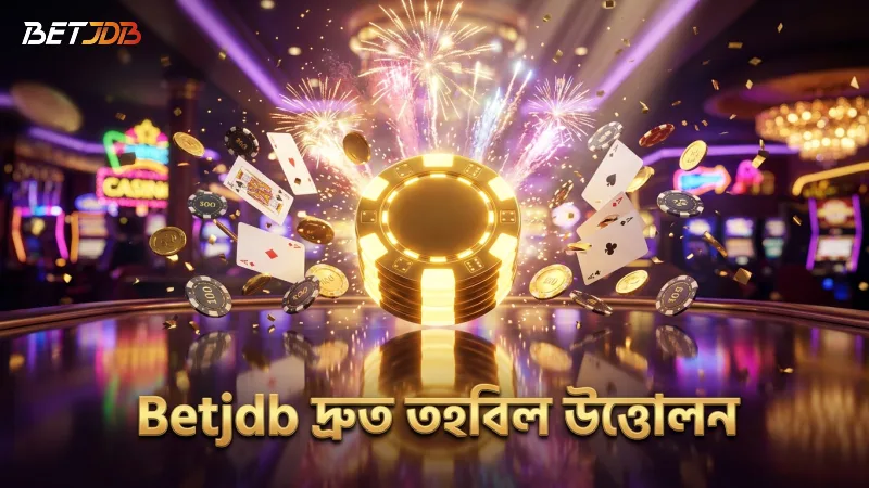 Betjdb তহবিল ও উত্তোলন প্রক্রিয়া সহজ ও দ্রুত সম্পন্ন হয়