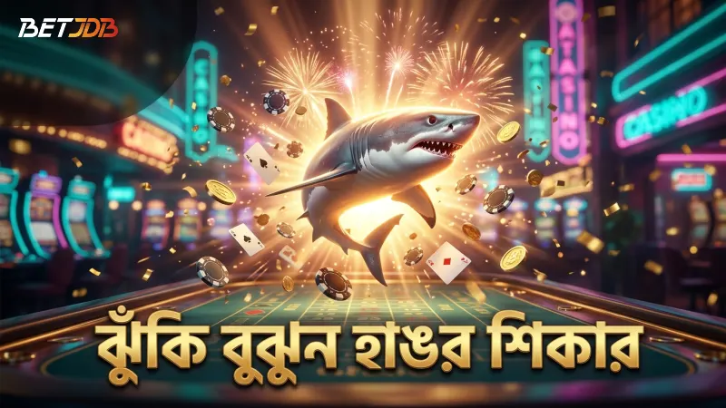 হাঙর শিকারের সময় ঝুঁকি বুঝে কৌশল গ্রহণ করা জরুরি।