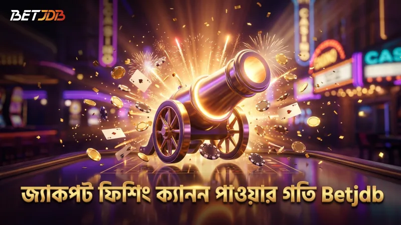 ক্যানন পাওয়ার ব্যবহারে জ্যাকপট ফিিশিং গেমের গতি বাড়ে