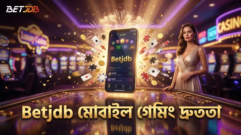 Betjdb প্ল্যাটফর্মে মোবাইল থেকে দ্রুত গেমিং অভিজ্ঞতা
