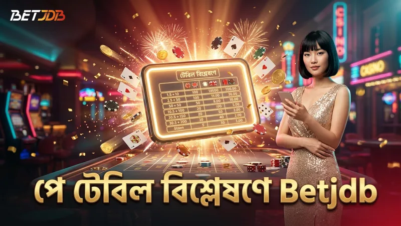 অফিসিয়াল পে-টেবিল বিশ্লেষণ খেলায় সঠিক সিদ্ধান্ত নিতে সাহায্য করে