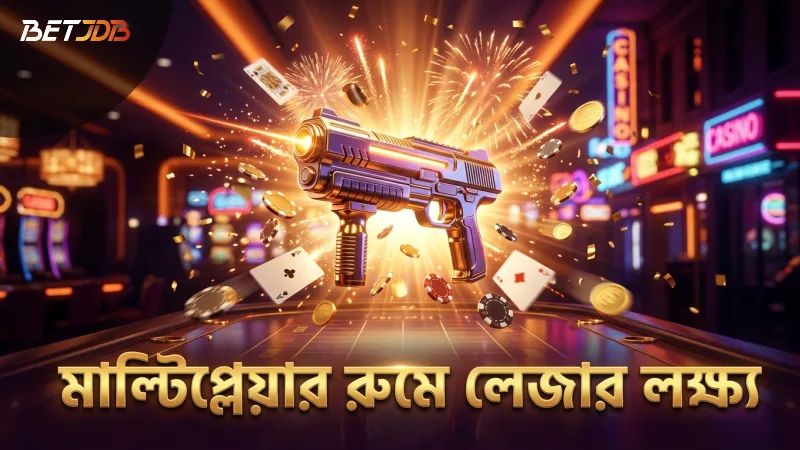 মাল্টিপ্লেয়ার রুমে লেজার গানের সঠিক লক্ষ্যভ্রষ্টি এড়ানো গুরুত্বপূর্ণ।